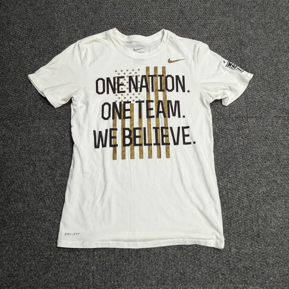 Nike US Soccer One Nation One Team We Believe Dri-FIT Shirt White Small